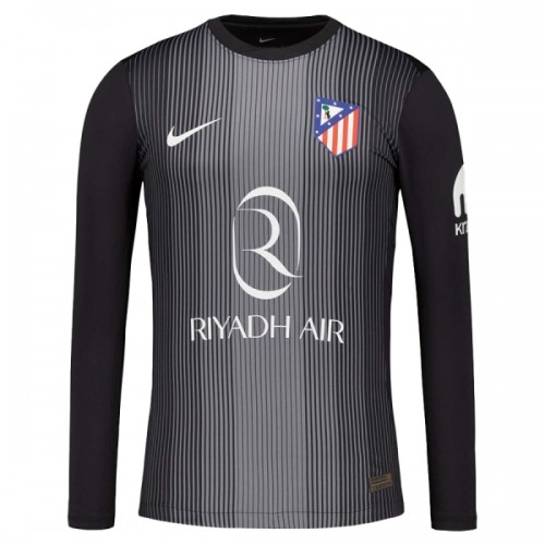 Maglia Portiere Atlético Madrid 2025-26 Maniche Lunghe Nera - Uomo Maglia Portiere Atlético Madrid 2025-26 Maniche Lunghe Nera - Uomo